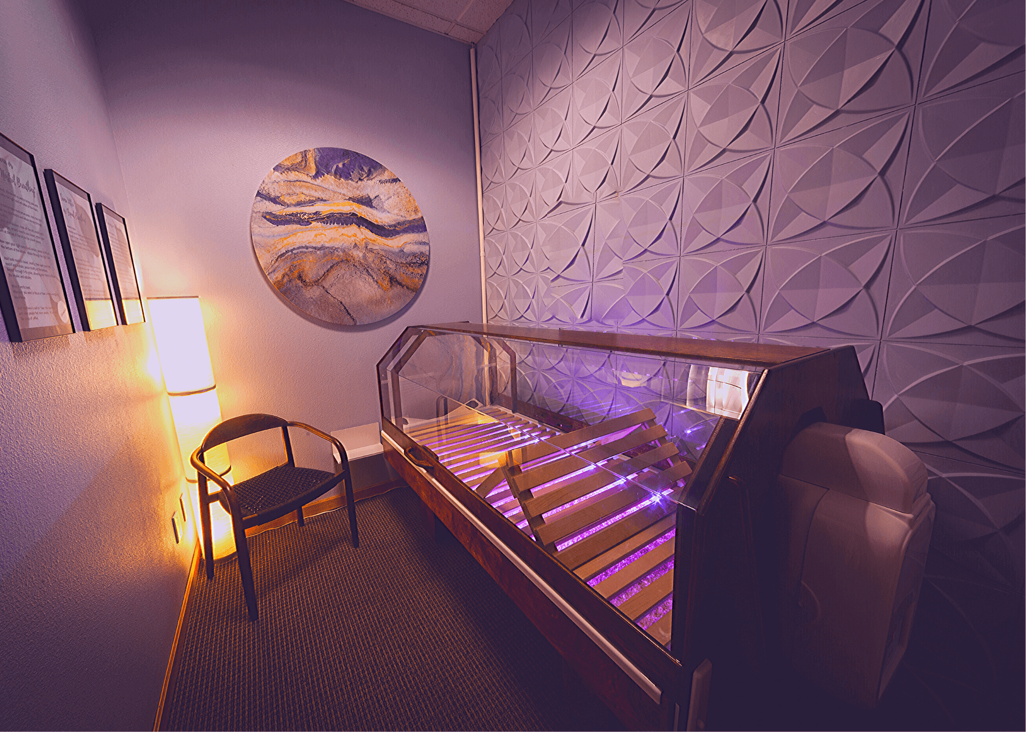 Dry Salt Halotherapy Bed
